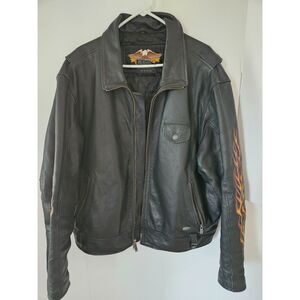 Harley Davidson Leather Jacket Harley Davidson Ride Free XL